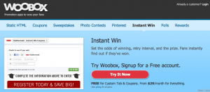 WooBox Instant Win Facebook Contest App Generator - GuavaBox Strategic Inbound Marketing 