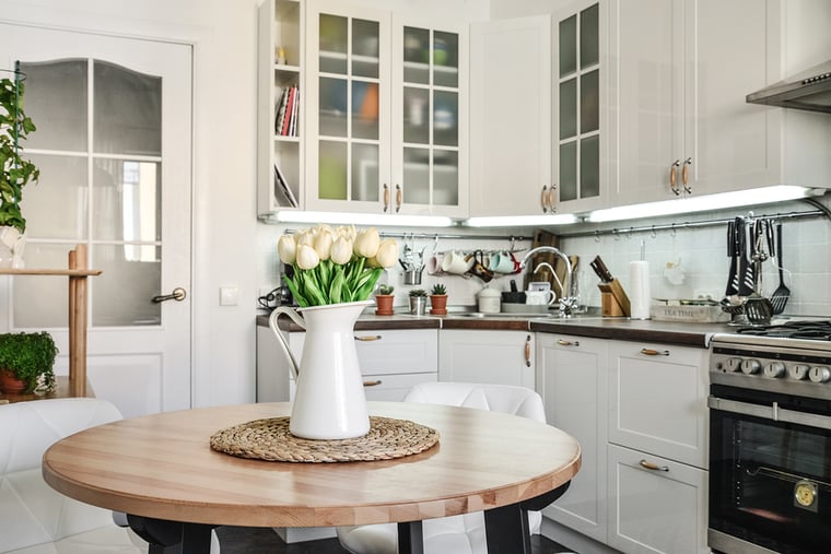 Make Your All-white Kitchen Stand out with Any of These Countertop Materials