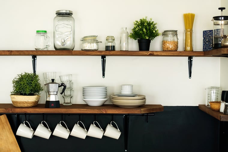Display These Items on Your Open Shelving Display These Items on Your Open Shelving
