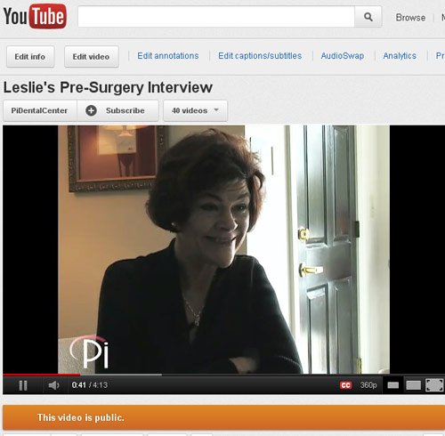 Leslie's Pre-Surgery Interview