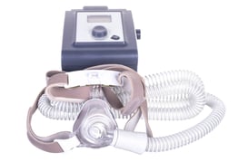 A CPAP machine is a delivery system for sleep apnea treatment using pressurized air to keep the upper airway open