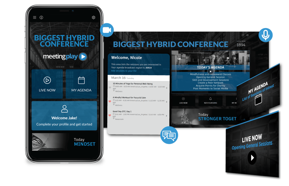 MeetingPlay Hybrid Experience