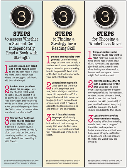 Bookmarks That Build Reading Skills