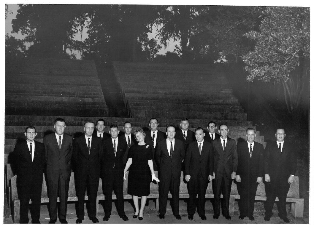 1960’s graduating class in the LSU Greek theater