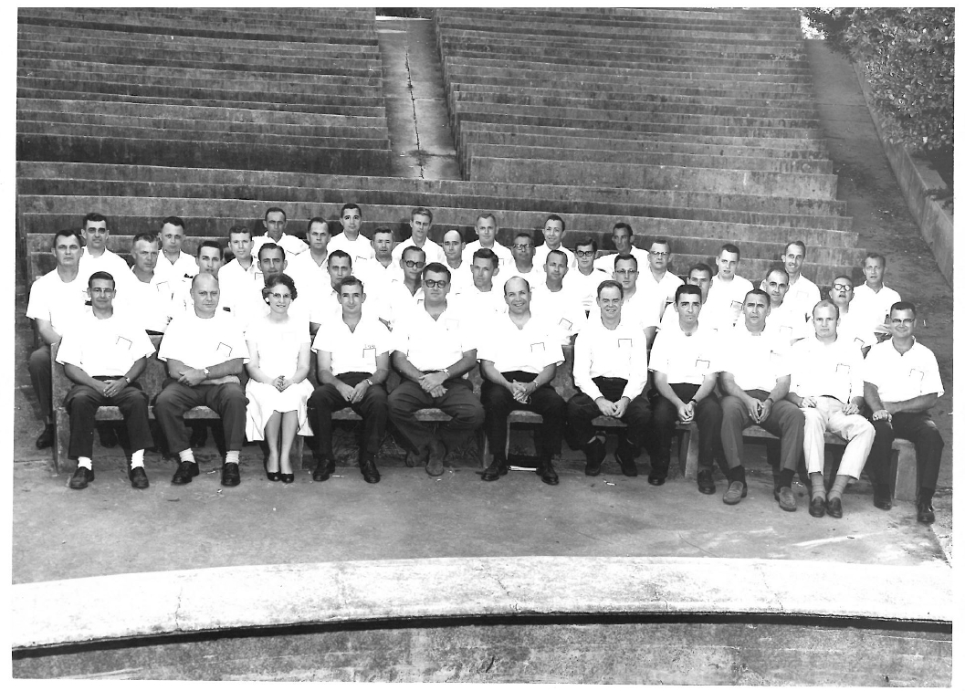 Graduating class circa 1955