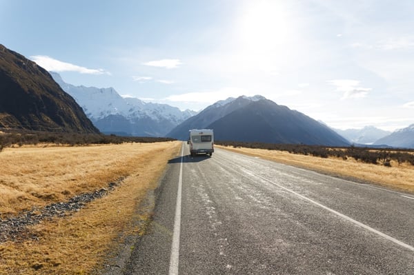New Zealand Winter Wilderness by Motorhome
