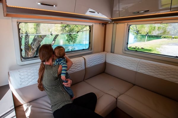 Inside Tour of Wilderness Glider 4 Campervan