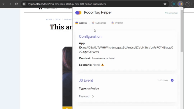Chrome extension