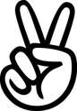 AngelList_Black_Victory_Hand