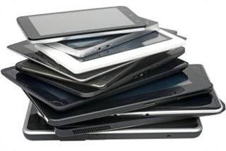 pile of tablets