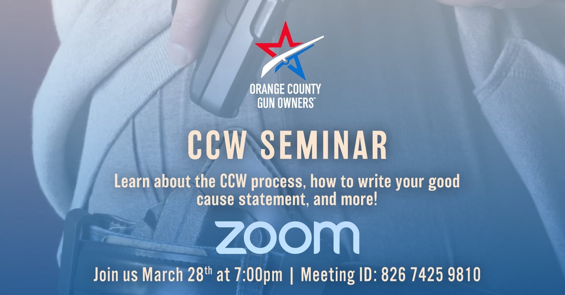 CCW Seminar March 28th