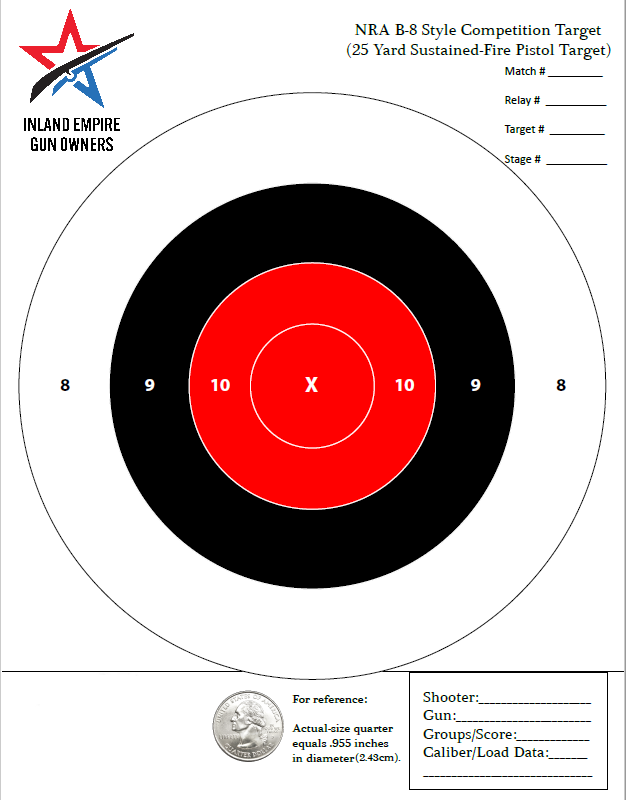 B8 Target Red Center IEGO