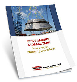new storage tank project planning worksheet fisher tank company