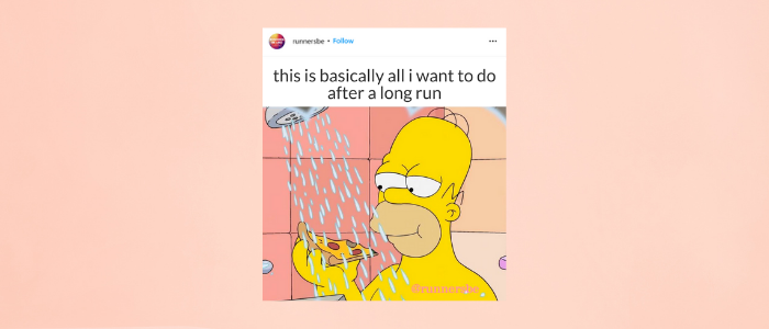 Bart Simpson enjoying pizza in the shower.