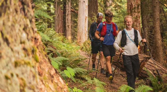 Dan Berlin on the Wonderland Trail.