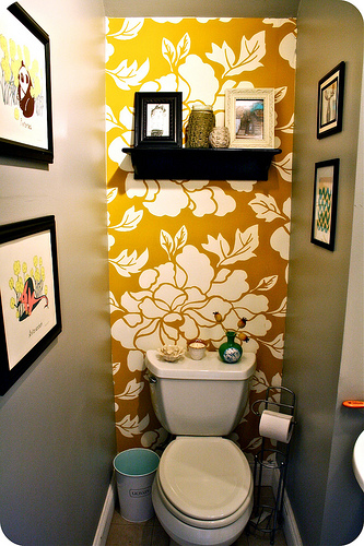Eclectic Bathroom