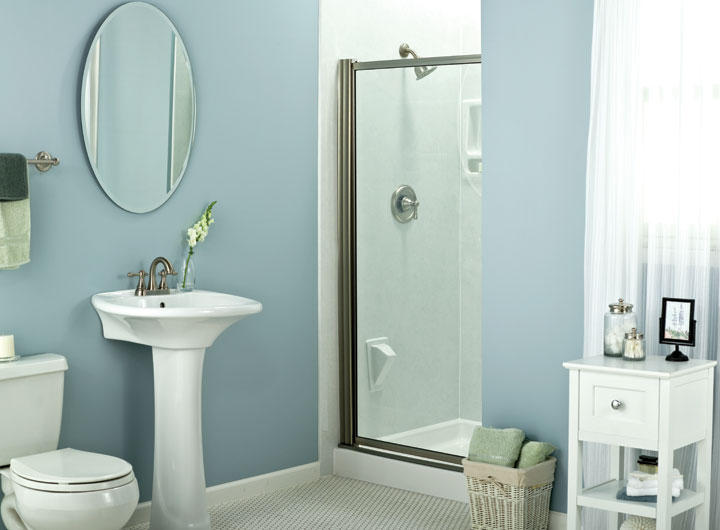 Small stand up shower 