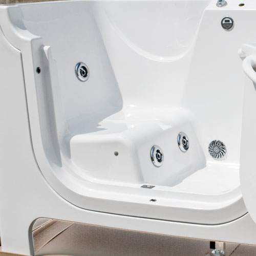 Inside Bathtub with Jets 