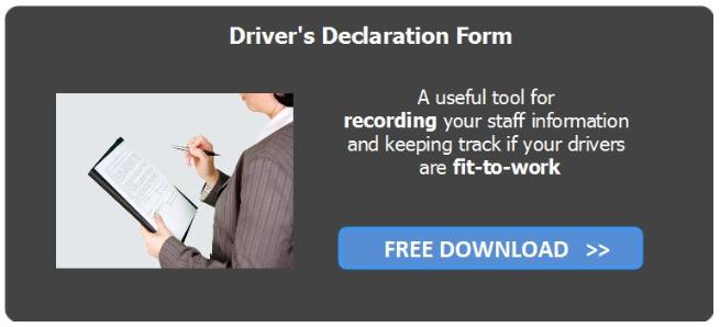 driver's declaration form free download
