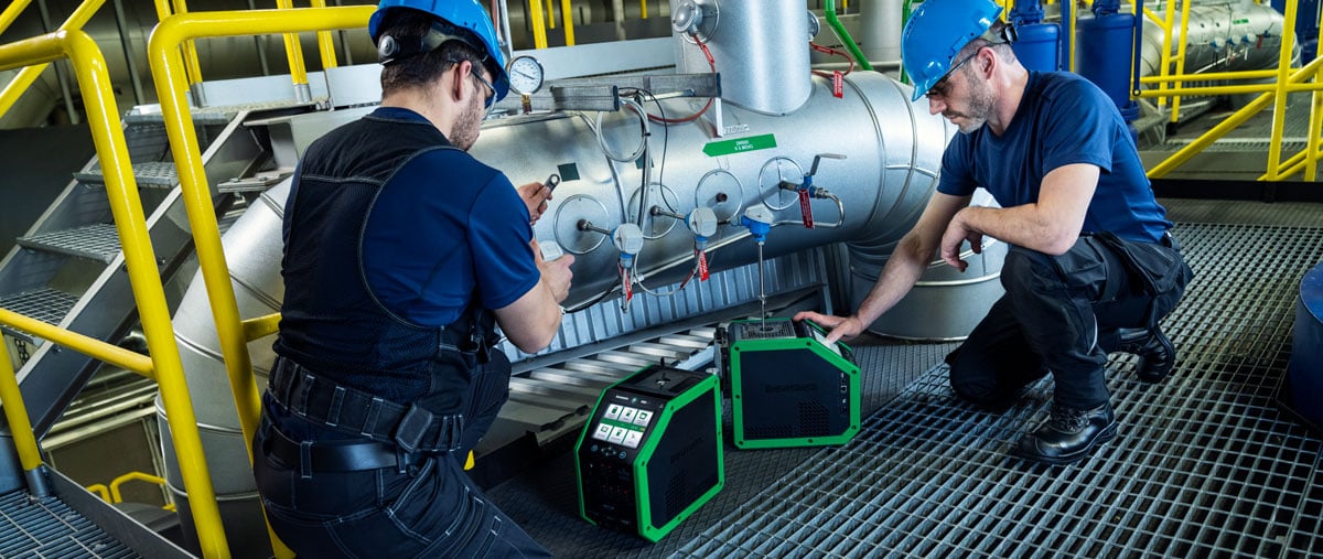 Messunsicherheitskomponenten贝静脉Temperaturkalibrierung麻省理工学院einem Trockenblock-Kalibrator