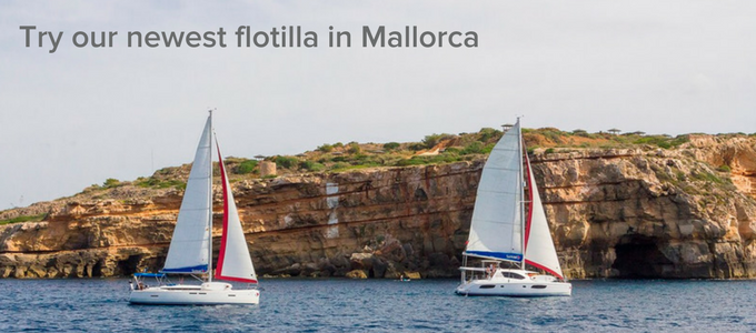 Try our newest flotilla in Mallorca