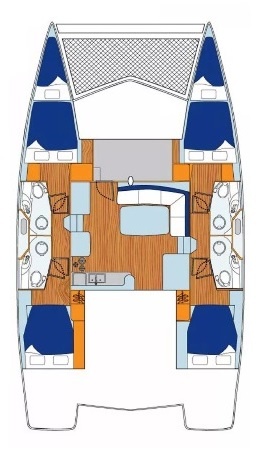 Sunsail 444 catamaran