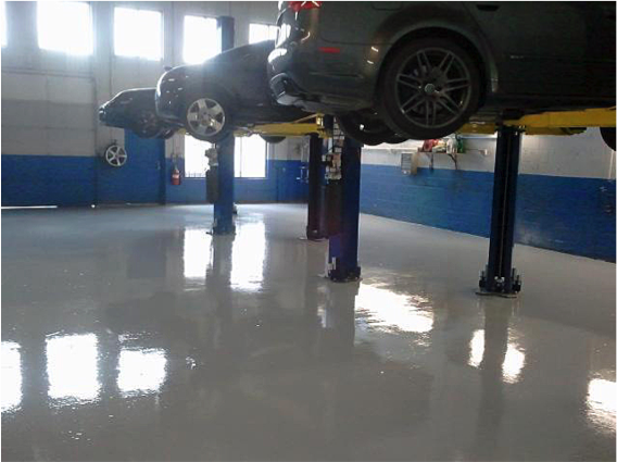 Commercial Floor Coatings: 5 Reasons to Epoxy Coat your Service Bays