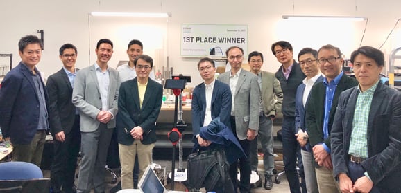 Japan Post visits OhmniLabs in Silicon Valley