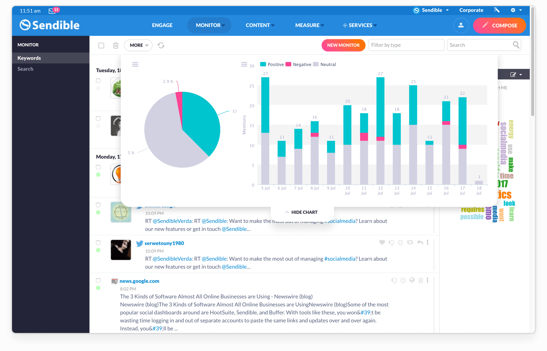 Sendible Dashboard Image