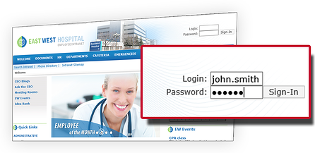Utilizing Active Directory for Hospital Intranet User Authentication