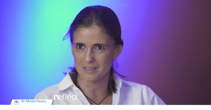 Dr.ssa Mirela Feraru nella video intervista: