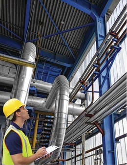 Walkdown at a chemical plant