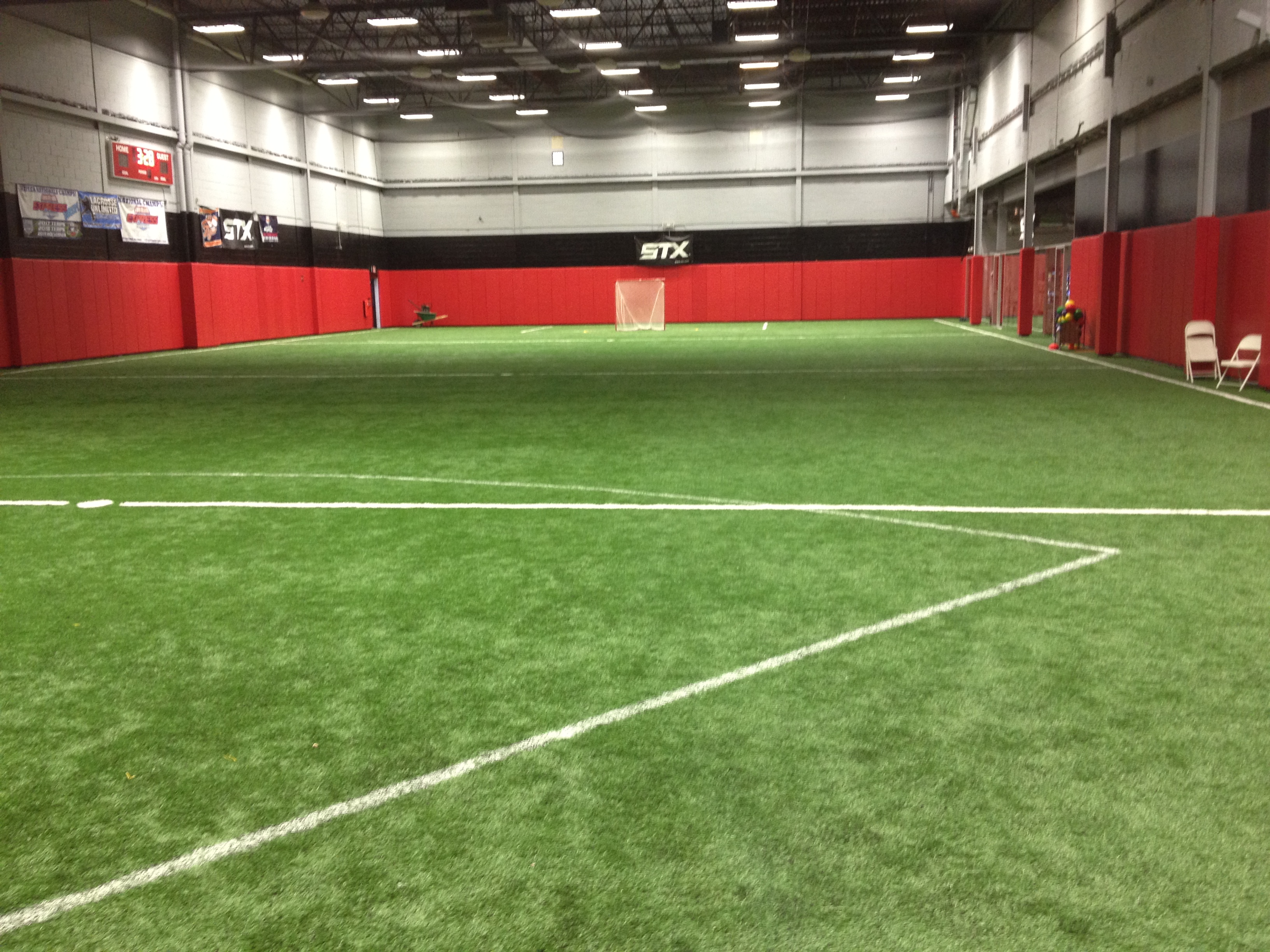 indoor synthetic turf crossfit facility