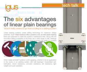 The six advantages of linear plain bearings