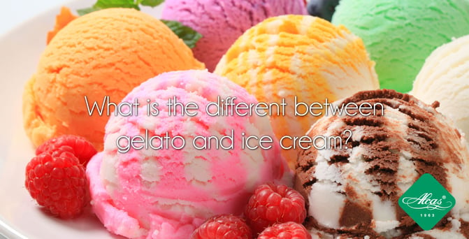 what is the difference between gelato and ice cream