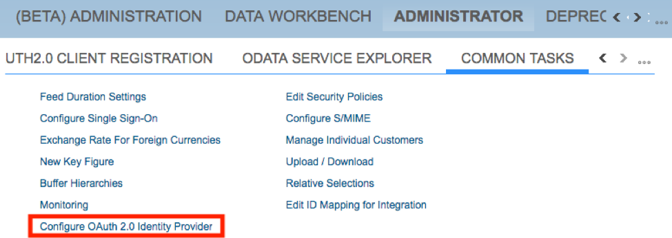 SSO and OAuth 2.0 Client Registration1