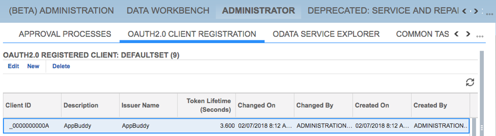 SSO and OAuth 2.0 Client Registration5
