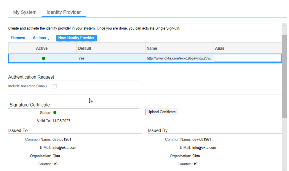 SSO and OAuth 2.0 Client Registration9