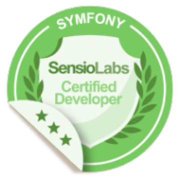 symfony developpeur certifié