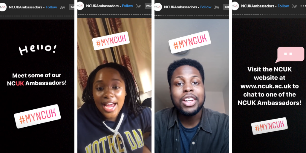 TAP in the wild: Meet NCUK's Student Ambassadors