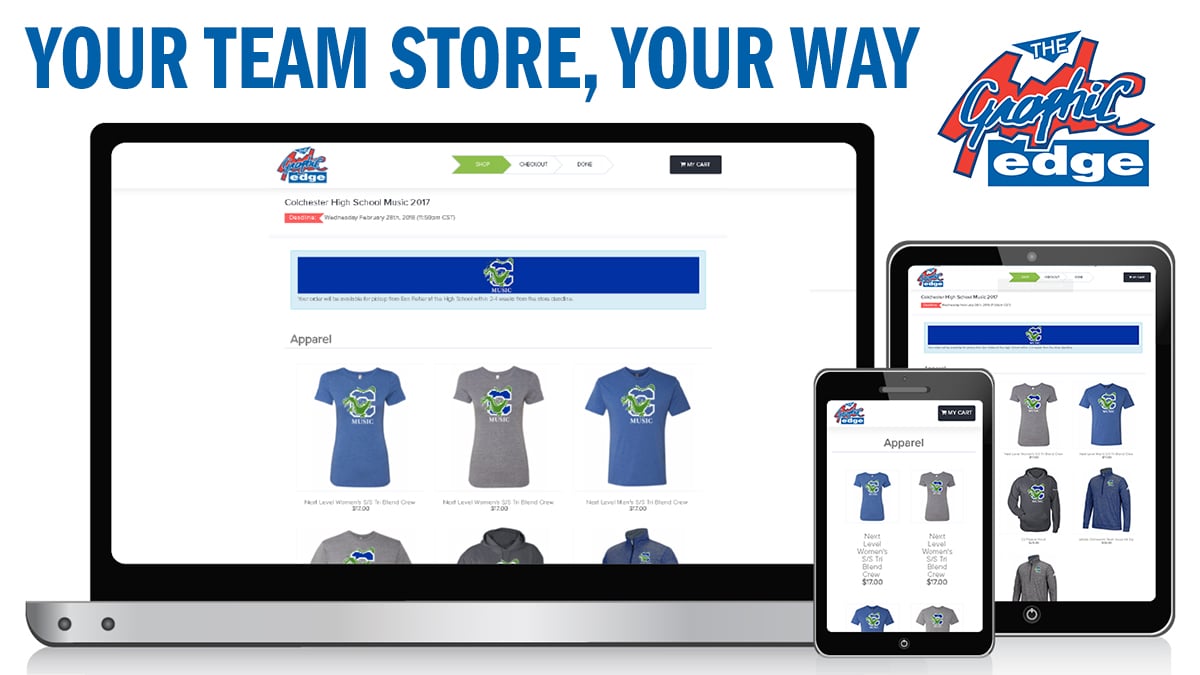 Team Stores from The Graphic Edge