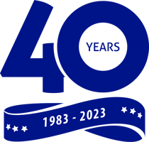 Global CNC 40 Years Logo