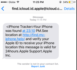 Scam Of The Week: Your Stolen iPhone Has Been Found - Phishing
