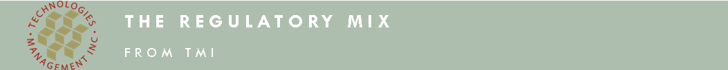 TMI's Regulatory Mix 2014