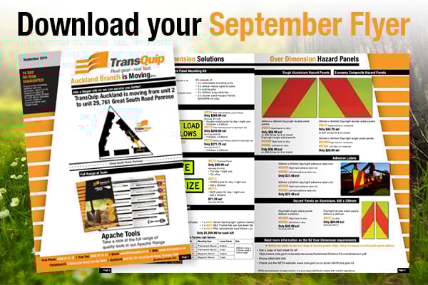 September! See this months flyer...