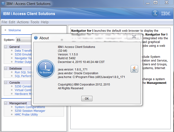 ibm client access 7.1 windows 10