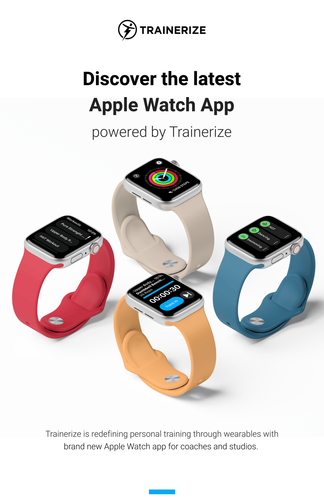 Apple Watch App powered by Trainerize