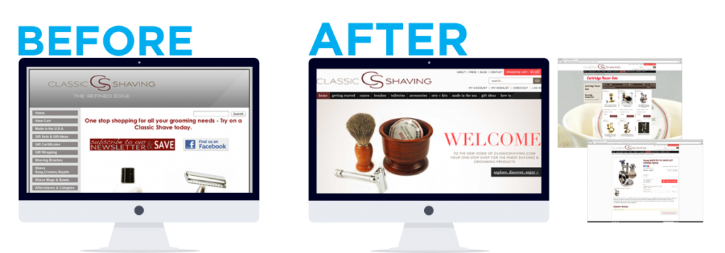 EYEMAGINE Delivers a Razor-Sharp Magento eCommerce Store for Classic Shaving