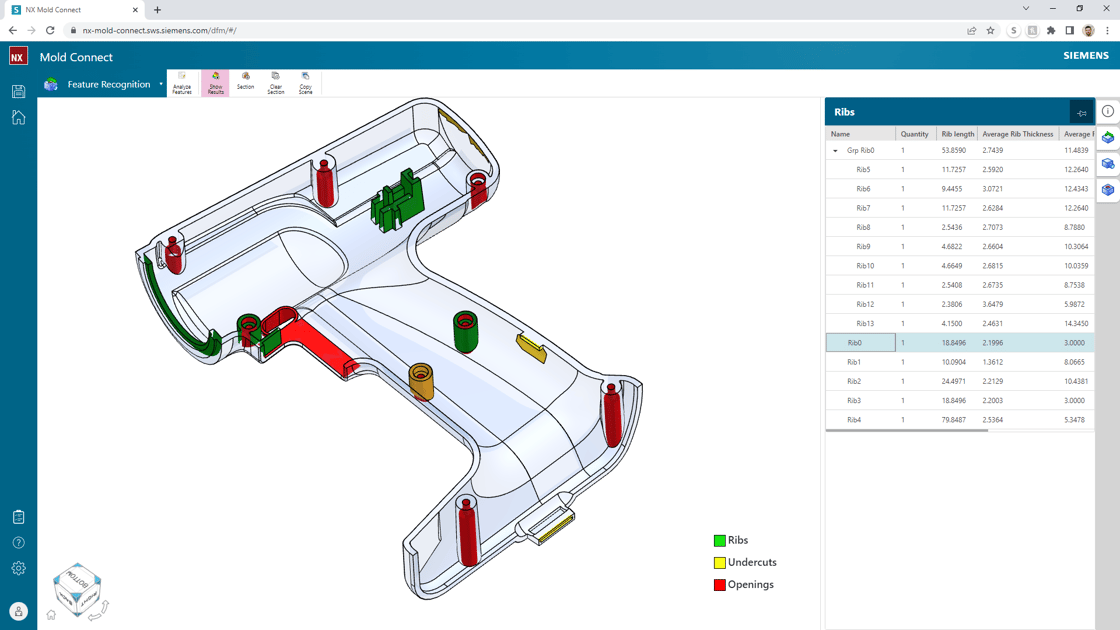 Siemens NX Mold Connect: Providing a Simplified Approach to DFM Analysis