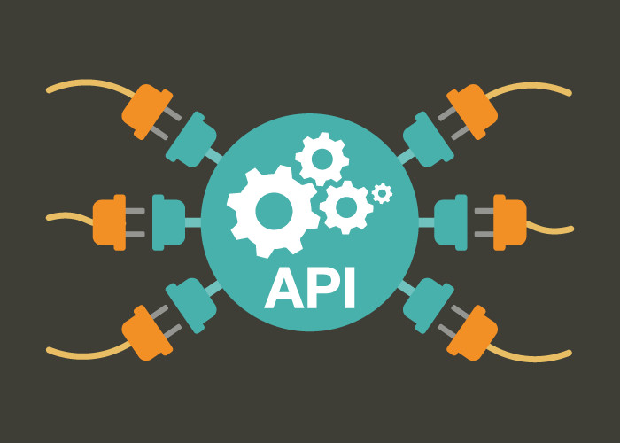 API Diagram with plugs connecting
